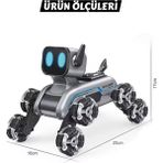 Konsol Plus JIN-2950 Robot Köpek Bilekten Kont 2 4g 8 Teker Müzikli ve LED Işıklı