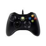 Konsolplus Microsoft Xbox 360 Pc Uyumlu Wired Kablolu Oyun Kolu Controller siyah