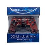 Konsolplus Ps4 Dualshock 4 Kablosuz Oyun Kolu V2 Desenli, Godofwarkirmizi karışık