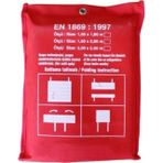 Konsön Özel Kumaşlı Yangın Battaniyesi Ebat (100 X 150)