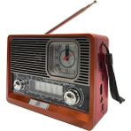 Kont Nostaljik Radyo Yage YG-892 Nostaljik Radyo Bluetooth Fm USB (5067) - Ahşap