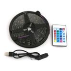 Kont Rgb Şerit 30 LED Kumandalı USB Bağlantılı - Belirtilmemiş