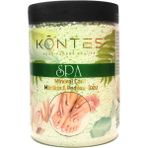 Kontes Spa Mineral Care Yeşil Manikür Pedikür Tozu 500 gr Yumuşatıcı Özellikli El ve Ayak Bakımı