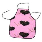KONTONTY Apron Baskılı Önlük Yemek Pişirme Önlüğü Su Geçirmez Halı Ayarlanabilir Önlük