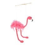 KONTONTY El Yapımı Kukla Kuklaları Flamingo Kukla İpli Kukla Ve Kız Çocukları İçin Etkileşimli Kukla Kuklaları Gösteri İçin