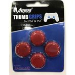 Kontorland PS4 Ps3 Dualshock4 Analog Koruyucu Lastik 4 Lü Kırmızı