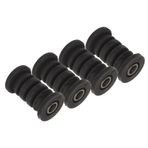 Kontrol Kolu Burçları, Salıncak Kolu Montaj Burcu 4 Adet M10 10mm Salıncak Kolu Kurulum Burcu Kauçuk Çelik Alaşımlı ATV Scooter UTV Go Kart