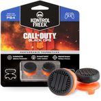 KontrolFreek Call of Duty: Black Ops 4, PlayStation 4 (PS4) ve PlayStation 5 (PS5) için, Performance Thumbsticks, 2 x Yükseklik, Siyah/Turuncu