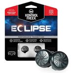 KontrolFreek Eclipse für Nintendo Switch Joy-Con und Switch Lite | 2 Performance Thumbsticks | 2 Low-Rise Convex | Schwarz