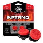 KontrolFreek Nintendo Switch Pro Controller için FPS Freek Inferno | Performans Başparmak Çubukları | 2 Yüksek Bel İçbükey | Kırmızı