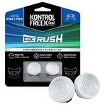 KontrolFreek Playstation 4 (PS4) ve Playstation 5 (PS5) Denetleyicisi için CQC Rush | Performans Thumbsticks | 2 Orta Yükseliş İçbükey | Beyaz