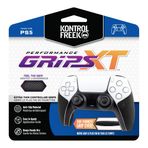 KontrolFreek Playstation 5 Controller için Performance Grips XT | Ekstra İnce Tutamaklar | Siyah (Ekstra İnce)