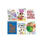 Konuk Değil Baş Belası -Arkadaş Dümeni -Kağıt Uçakla Gizli gizli macera -Lollipop -Konserve Kutusundan Çıkan Çocuk - İşte Şimdi Hapı Yuttum / 6 kitap set - Christine Nöstlinger