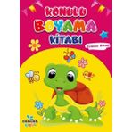 Konulu Boyama Kitabı Pembe Kitap - Kolektif