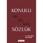 Konulu Türkçe Farsça Ingilizce Sözlük