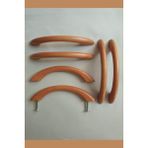 Konur Store Ahşap Kulp Naturel-Kayın Ağacı Mat Vernikli 96mm 2 Adet