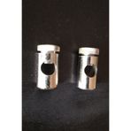Konur Store Briz Çubuğu Başlığı Gümüş 2 Adet 8mm