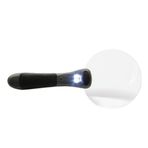 Konus Lux 90 2.5x Çift LED Aydınlatmalı Hafif ve Geniş Çaplı Büyüteç