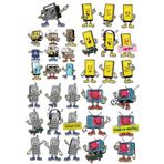 Konuşan Aletler Sticker Set 32 Parça Telefon, Tablet, Defter, Laptop Sticker