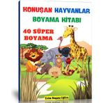 Konuşan Hayvanlar Boyama Kitabı (Ciltli)