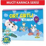 Konuşma ve Dikkati Geliştiren Cırt Cırtlı Etkinlik Kitabım 2-4 Yaş - Mucit Karınca Serisi