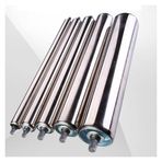 Konveyör Rulo Paslanmaz Çelik Konveyör Rulo Boru 60mm Çap x 250mm Uzunluk Endüstriyel Ağaç İşleme için 8 "40" ")