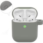 Koodmax 1. ve 2. Nesil Silikon Koruma Kılıfı - Bluetooth Kulaklık Koruyucu Kılıf - Gri