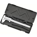 Koodmax 150 mm / 0.02 mm Paslanmaz Çelik Mekanik Kumpas - Sürgülü Manuel Kumpas - Gri