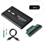 Koodmax 2.5 Sata USB 3.0 HDD Kutu - Harddisk Kutusu - Aluminyum Gövde - Siyah