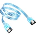 Koodmax 2 Adet - 1 Metre Sata 3.0 Data Kablosu – 6gbps Destekli, HDD & SSD Uyumlu, Metal Klipsli