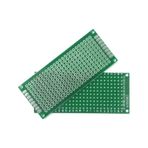 Koodmax 2 Adet 3x7cm Proto Pcb Delikli Pertenaks Prototip Deney Kartı Delikli Plaket Pertinaks