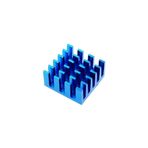 Koodmax 2 Adet - Pasif Chipset Soğutucu 15*15*8mm Alüminyum Soğutucu Mavi