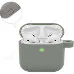 Koodmax - 3. Nesil Uyumlu Silikon Koruma Kılıfı - Bluetooth Kulaklık Koruyucu Kılıf - Gri