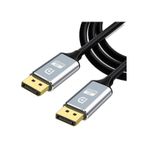Koodmax 4k 60hz Displayport To Displayport Kablo Dp 1.2 21.60gbps, 1080p Freesync G-sync - 10 Mt