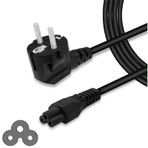 Koodmax 5 Adet Laptop Adaptör Güç Elektrik Kablosu Yonca Power Kablo - 1.5 Metre