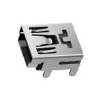 Koodmax-5 Pin Mini Usb Soket Usb Type-B 90 Derece Konnektör Lehimlik 5'Li