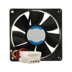 Koodmax 8cm Kasa Fanı Siyah 80*80*25MM Kasa Soğutucu Fan Sessiz