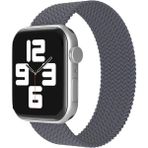 Koodmax Apple Watch Solo Loop M Beden 38 40 41MM Esnek Örgü Kordon - Gri