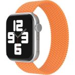 Koodmax Apple Watch Solo Loop S Beden 38 40 41MM Esnek Örgü Kordon - Turuncu