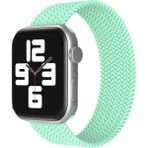 Koodmax Apple Watch Solo Loop S Beden 42 44 45MM Esnek Örgü Kordon - Mint