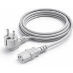 Koodmax C13 Power Kablo - Kasa Monitör Elektrik Güç Kablosu - Gri - 1.8mt - 1,8 m