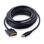 Koodmax Displayport To DVI 24+1 Çevirici Kablo - Dp To DVI 5 Metre - Siyah
