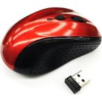 Koodmax Kablosuz Mouse - WZ-802 1600 Dpı 6 Tuşlu - Ergonomik ve Güç Tasarruflu Tasarım - Kırmızı