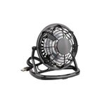 Koodmax Masaüstü Usb Mini Fan - Taşınabilir Usb Vantilatör - Plastik - Siyah