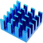 Koodmax Pasif Chipset Soğutucu 15*15*8mm Alüminyum Soğutucu Mavi