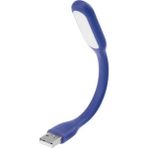 Koodmax Taşınabilir USB LED Lamba Işık Katlanabilir Laptop Kitap Okuma Klavye Aydınlatma - Lacivert