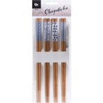 Koopman 8 Parça Bambu Chopstick (CY4653640) 5 Adet