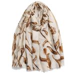 KOOYOL Kadın pamuk eşarp şal Stoles sarar uzun eşarp Pashmina bayanlar kış sonbahar sıcak eşarp sarar, C#, One Size