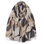 KOOYOL Kadın pamuk eşarp şal Stoles sarar uzun eşarp Pashmina bayanlar kış sonbahar sıcak eşarp sarar, J#, One Size
