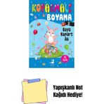 Koparmalı Boyama 3 + Yapışkanlı Not Kağıdı - Hayır